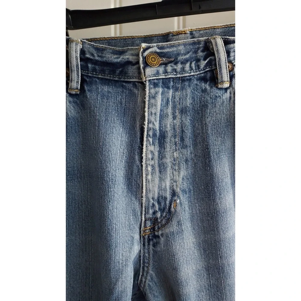 Polo Ralph Lauren Jeans Men's 34x32 Vintage 67 Straight Blue Medium Washed Denim